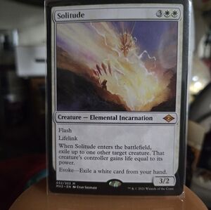 Solitude Magic: The Gathering Card